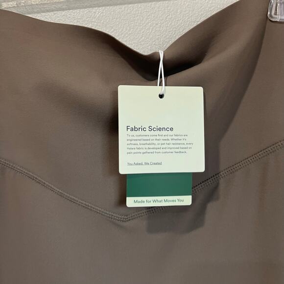 Halara UltraSculpt Flare Pants XL NWT High Rise Brown Long 37” Inseam Yoga - Picture 5 of 12